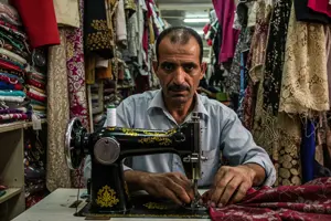        عمال تشغيل ماكينات الخياطة       